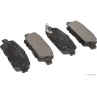HERTH+BUSS JAKOPARTS Brake Discs + Brake Pads for NISSAN Leaf ZE0 ZE1 (Rear)