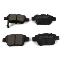 HERTH+BUSS JAKOPARTS Brake Discs + Brake Pads for TOYOTA Avensis _T25_ (Rear)