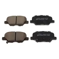 HERTH+BUSS JAKOPARTS J3615017 Bremsbel&auml;ge f&uuml;r MAZDA 6 MITSUBISHI Asx Outlander 3 hinten