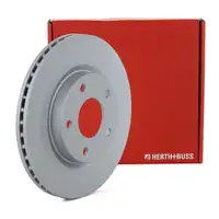 HERTH+BUSS JAKOPARTS Brake Disc Set for NISSAN JUKE (F15) and PULSAR (C13) (Front)