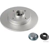 HERTH+BUSS JAKOPARTS Bremsscheiben + Radlager Satz f&uuml;r CITROEN C3 C4 PEUGEOT 307 hinten