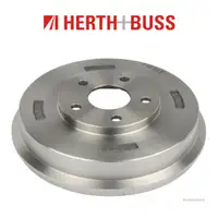 HERTH+BUSS JAKOPARTS Bremstrommeln Satz f&uuml;r SUBARU Forester SF Impreza Legacy 1 2 hinten