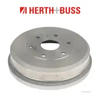 HERTH+BUSS JAKOPARTS Brake Drum for TOYOTA Hiace 4 __H1_ __H2_ Rear