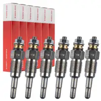 6x HERTH+BUSS JAKOPARTS Gl&uuml;hkerze f&uuml;r VW LT 28-35/40-55 1 VOLVO 240 740 760 940 2.4 D/TD