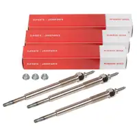 3 HERTH+BUSS JAKOPARTS glow plugs for HYUNDAI i10 (1 pack), i20 (1 pack), KIA Picanto (1 set), 1.1 CRDi