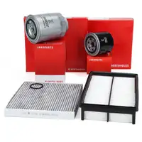 HERTH+BUSS JAKOPARTS 4-Piece Filter Set for MAZDA CX-7 ER 2.2 MZR-CD AWD 173 hp