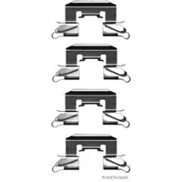 HERTH+BUSS JAKOPARTS Brake Discs + Brake Pads for SUZUKI Swift 5 Baleno FW EW (Front)