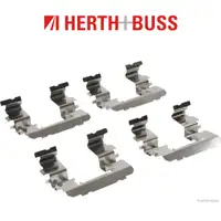 HERTH+BUSS Brake Pad and Brake Shoe Accessory Kit for SUBARU Forester 2.0 S AWD (Front)