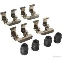 HERTH+BUSS Brake Discs + Pads for SUBARU Impreza Station Wagon 2.5 WRX (Rear)