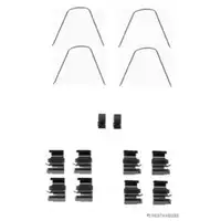 HERTH+BUSS JAKOPARTS Brake Discs + Pads for SUZUKI Grand Vitara 1 FT HT (Front)