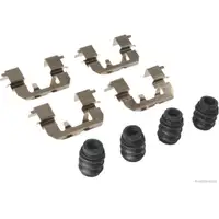 HERTH+BUSS Bremsscheiben + Bel&auml;ge f&uuml;r KIA Carens 4 ohne elek. Feststellbremse hinten