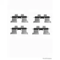 HERTH+BUSS JAKOPARTS Bremsscheiben + Bel&auml;ge f&uuml;r HYUNDAI Sonata 4 KIA Magentis GD MS hinten