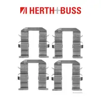 HERTH+BUSS JAKOPARTS Bremsbel&auml;ge Zubeh&ouml;rsatz f&uuml;r HYUNDAI H-1 KIA Sorento 3 hinten