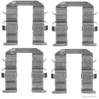 HERTH+BUSS JAKOPARTS Bremsscheiben + Bremsbel&auml;ge f&uuml;r KIA Grand/Carnival 3 VQ hinten