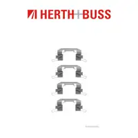 HERTH+BUSS JAKOPARTS Bremsbel&auml;ge Zubeh&ouml;rsatz f&uuml;r NISSAN PATHFINDER 3 QASHQAI I