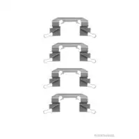 HERTH+BUSS JAKOPARTS Brake Discs + Pads for NISSAN Murano 1 Z50 2 Z51 4x4 (Front)