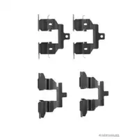 HERTH+BUSS JAKOPARTS Bremsscheiben + Bel&auml;ge f&uuml;r NISSAN Murano 1 Z50 3.5 4x4 hinten