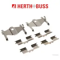 HERTH+BUSS JAKOPARTS Bremsbel&auml;ge Zubeh&ouml;rsatz f&uuml;r NISSAN 100 NX SUNNY 2 3 hinten