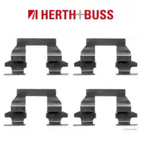 HERTH+BUSS JAKOPARTS Brake Pad Accessory Kit for INFINITI EX NISSAN JUKE (Rear)