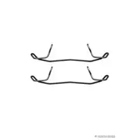 HERTH+BUSS JAKOPARTS Bremsscheiben + Bel&auml;ge f&uuml;r TOYOTA Yaris P9 1.0 VVT-i 07.2006 hinten