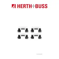 HERTH+BUSS JAKOPARTS Brake Pad Accessory Kit for TOYOTA COROLLA 1.4 D 1.4/1.6 V