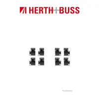 HERTH+BUSS JAKOPARTS Bremsbeläge Zubehörsatz für SUBARU Trezia 1.3 TOYOTA Auris 1.4 vorne
