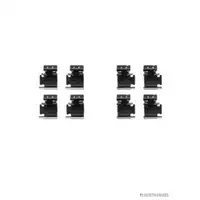 HERTH+BUSS JAKOPARTS Bremsscheiben + Bel&auml;ge f&uuml;r TOYOTA Yaris 1.5 Hybrid bis 02.2013 vorne