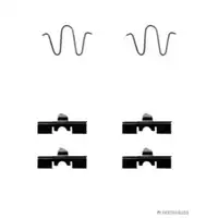 HERTH+BUSS JAKOPARTS Bremsscheiben + Bremsbel&auml;ge f&uuml;r MAZDA MX-3 EC 1.6i 1.8i V6 hinten