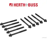10x HERTH+BUSS JAKOPARTS Zylinderkopfschrauben f&uuml;r NISSAN Juke Qashqai X-Trail 1.6