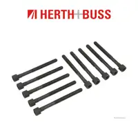 10x HERTH+BUSS JAKOPARTS Zylinderkopfschrauben f&uuml;r NISSAN Micra 3 K12 Note 1.2 1.4