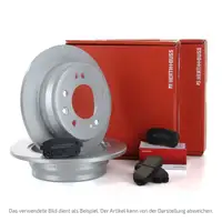 HERTH+BUSS JAKOPARTS Bremsscheiben + Bel&auml;ge f&uuml;r TOYOTA Yaris _P9_ _P13_ hinten