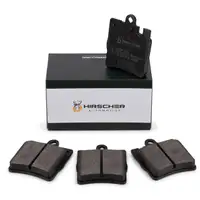 HIRSCHER Bremsbel&auml;ge f&uuml;r MERCEDES W203 S203 C/A208 C/A209 W210 S210 R171 hinten 0034205220