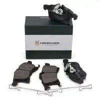 HIRSCHER Bremsbel&auml;ge f&uuml;r OPEL Astra G H Combo Corsa C D Meriva A B A B vorne 95514416