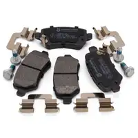 HIRSCHER Bremsbel&auml;ge f&uuml;r OPEL Astra G H Combo Corsa C Meriva A B A B hinten 93169143