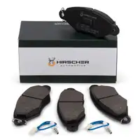 HIRSCHER Bremsbel&auml;ge Bremskl&ouml;tze f&uuml;r RENAULT Kangoo/Rapid vorne 7701208142