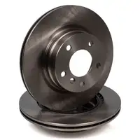 HIRSCHER Bremsscheiben Satz f&uuml;r BMW 1er E81 E87 3er E90-93 hinten 34216855007