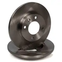 HIRSCHER Bremsscheiben Satz f&uuml;r VW Golf 1 2 3 Jetta 1 2 Passat B1 B2 Vento vorne 321615301