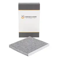 HIRSCHER Innenraumfilter Aktivkohle für FIAT 500 312_ Panda/Classic 169_ FORD Ka RU8