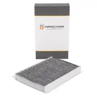 HIRSCHER Innenraumfilter Aktivkohle f&uuml;r FIAT 500L 351_ 352_ 500X 334_ 71775824