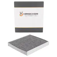 HIRSCHER Innenraumfilter Aktivkohle f&uuml;r VW Polo 4 5 Fox A2 Ibiza 3 4 Fabia 1 2 6Q0819653B