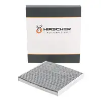 HIRSCHER Innenraumfilter Aktivkohle für CITROEN Jumper FIAT Ducato 250 PEUGEOT Boxer
