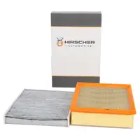 HIRSCHER Filter-Set f&uuml;r FORD Focus 2 2.5 ST VOLVO C30 C70 2 S40 2 V50 2.4i T5