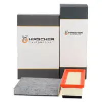 HIRSCHER Filter-Set f&uuml;r FIAT 500 ab 09.2011 Panda 312 319 LANCIA Ypsilon 1.2