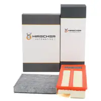 HIRSCHER Filter-Set f&uuml;r FIAT 500 ab 09.2011 Panda 312 319 LANCIA Ypsilon 1.3 D