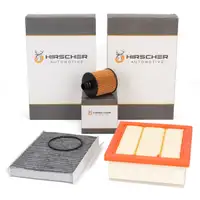 HIRSCHER Filter-Set 3-tlg f&uuml;r FIAT 500X 334_ JEEP Compass Renegade 1.6/2.0 DIESEL