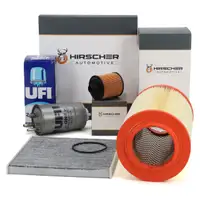 HIRSCHER Filter-Set 4-tlg f&uuml;r FIAT Ducato 250_ 2.0 D 116 PS bis 06.2012/bis Fgst. 2244465