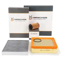 HIRSCHER Filterset Filterpaket f&uuml;r OPEL Meriva B 1.4/LPG 100/120/140 PS ab Fgst. D4000001