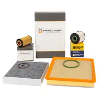 HIRSCHER Filter-Set 4-tlg f&uuml;r OPEL Insignia A 1.6 CDTi 120/136 PS