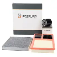 HIRSCHER Filter-Set f&uuml;r VW Polo 4 5 SEAT Ibiza 3 4 SKODA Fabia 1 2 Roomster 1.4 80/85/86