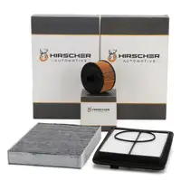 HIRSCHER Filter-Set f&uuml;r RENAULT Kadjar HA_ HL_ NISSAN Qashqai 2 J11 X-TRAIL 3 T32 1.2 1.3